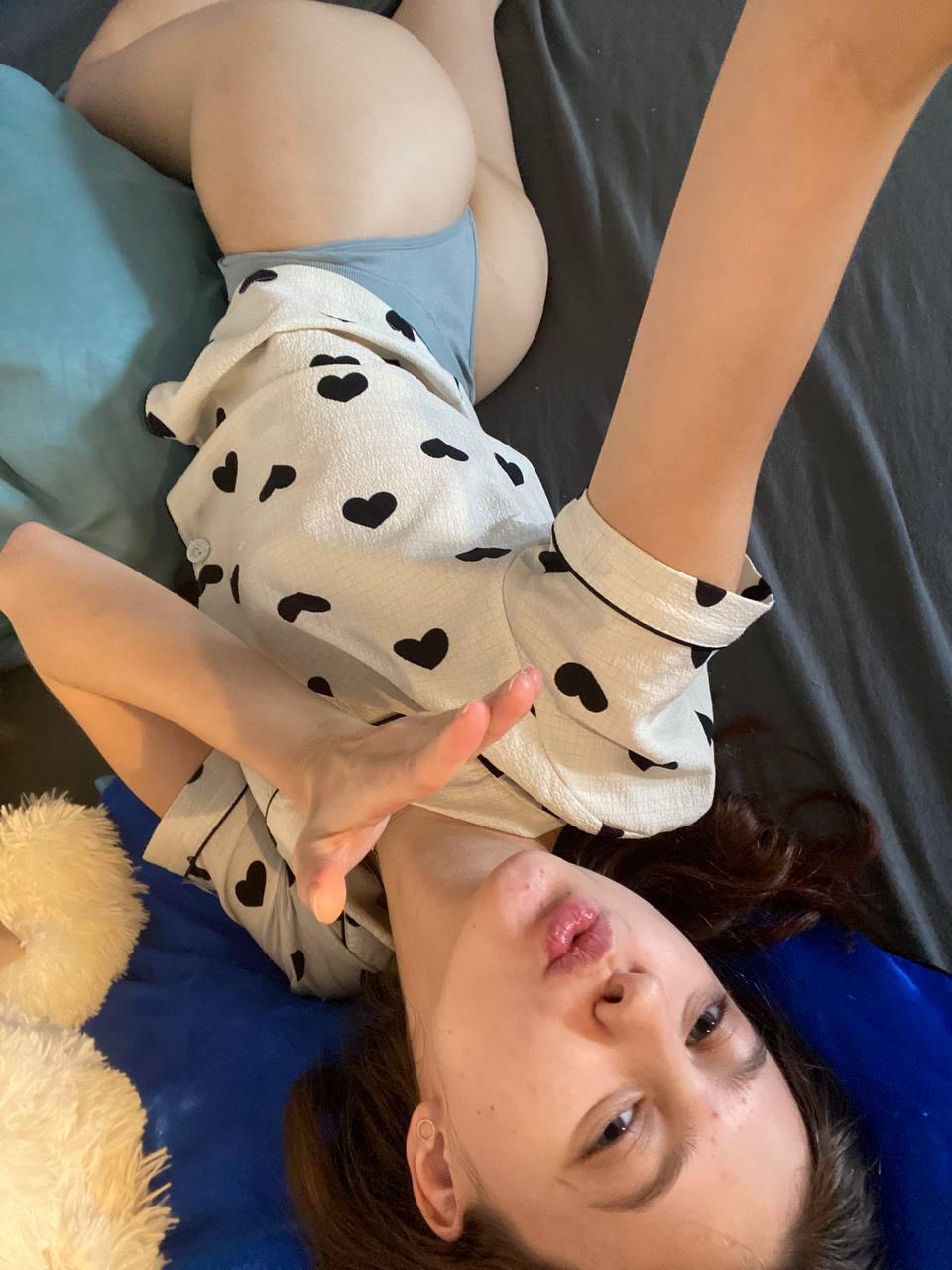 A cozy shot with Your princess — straight from Belmopan