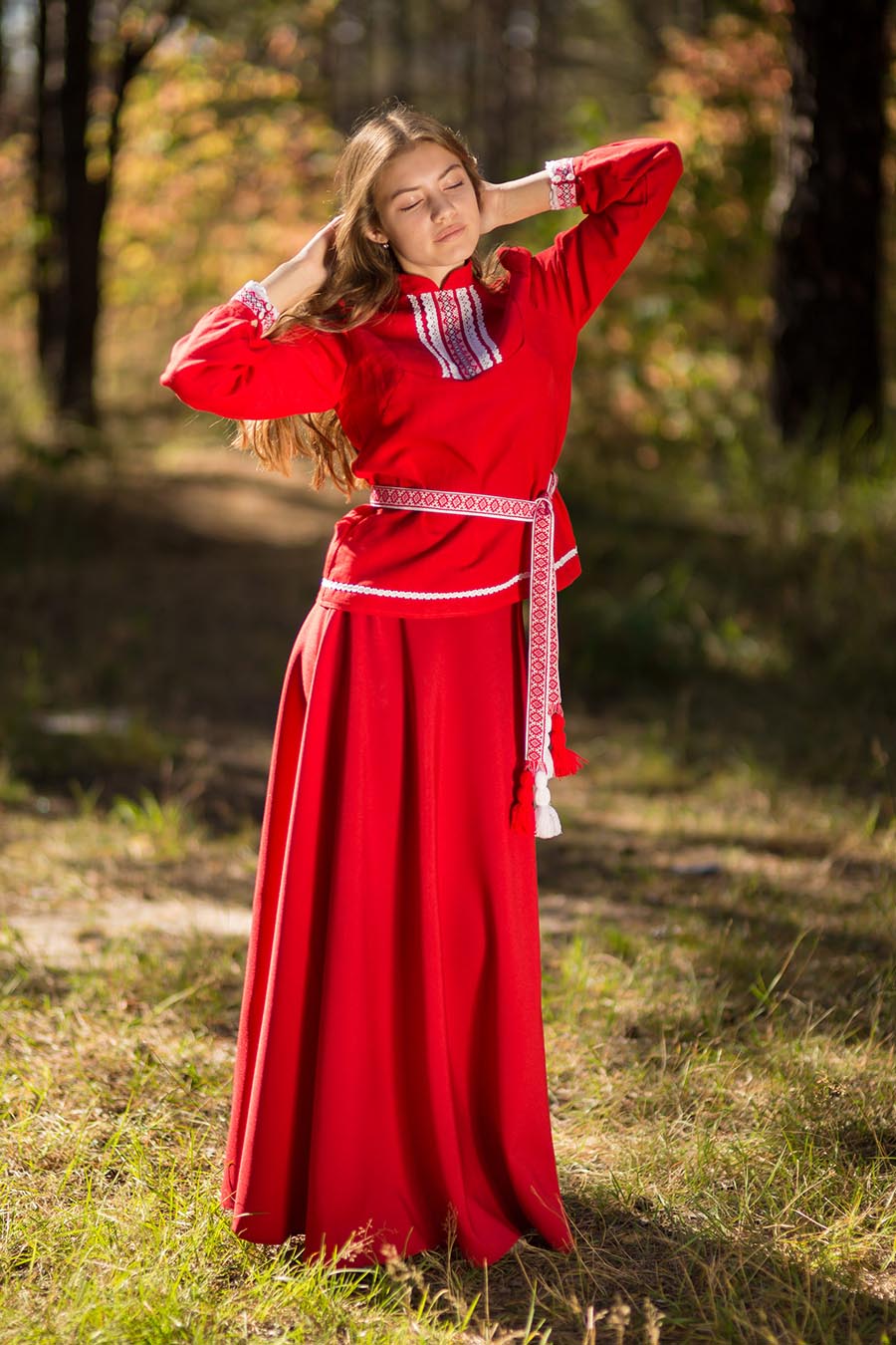 Underwear Women in Slavic costumes in Belmopan