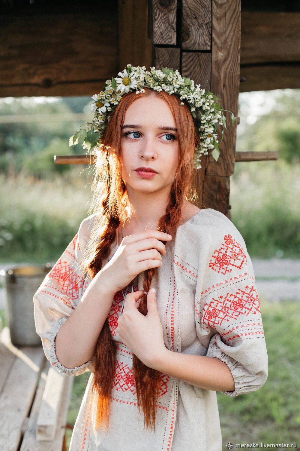 Girls in Slavic costumes in Belmopan