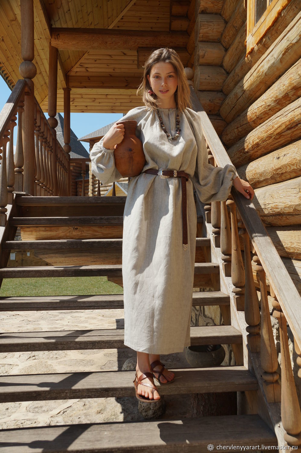 Girls in Slavic costumes in Belmopan